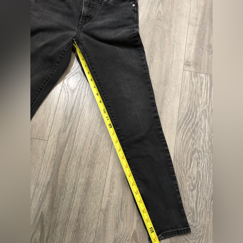Levi’s 311 shaping skinny jeans denim pants stone washed black 27 - Picture 9 of 11